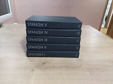 Pimsleur Approach Gold Edition Spanish Levels 1-5 Total 80 CDs Full Bundle picture