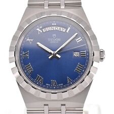 with paper TUDOR Royal 28600 Day date blue Dial Automatic Men's Watch L#129407 picture
