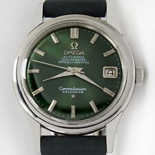 1959s Omega Seamaster Constellation Sunburst Green Mens VIntage watch  2943 5sc picture
