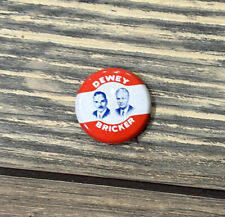 Vintage Dewey Bricker 1972 Reproduction Presidential Pin  picture