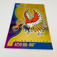 2001 TOPPS Pokemon HO-OH #250 FOIL Johto League Champion LEGENDARY BIRD Rare VTG picture