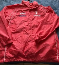 Vintage Peru Futbol Soccer FPF Men’s Red Zip Up Jacket XL picture