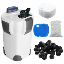 Aquarium Canister Filter 3-Stage 265 GPH FREE MEDIA Up to 75 Gal Fish Tank picture