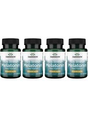 4 Pack Swanson Triple Strength Melatonin 10 mg Deep Sleep Support 60ct Each picture