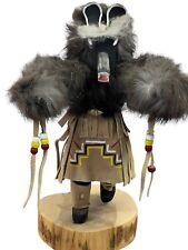 Vintage Cecilia Apachito Woolf Warrior Navajo Native American Kachina Doll 11