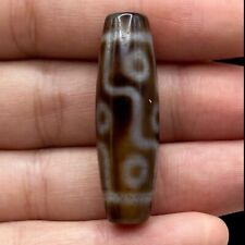 Authentic old ancient Tibetan Himalayan rare talisman eye amulet bead picture