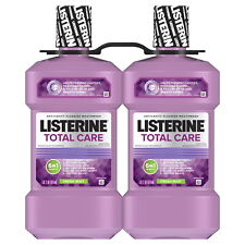 Listerine Total Care Fresh Mint Anticavity Fluoride Mouthwash, 2 x 1 L picture