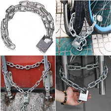 Premium Case-Hardened Security Chain and Lock Kit Nearly Impossible to Defeat, picture