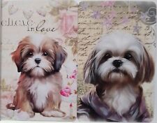 swap cards Modern playing card back Loveable Little Dogs  picture