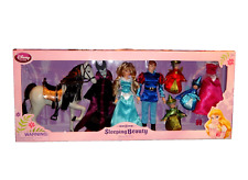 Aurora Sleeping Beauty Deluxe Set Fairies Maleficent Prince Horse Disney Dolls picture