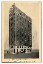 c1910 Exterior View Hotel Eastgate Building Chicago Illinois IL Antique Postcard picture