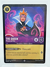 The Queen Wicked and Vain - Disney Lorcana The First Chapter #56 - Super Rare picture