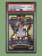 2019-20 Select Shai Gilgeous-Alexander Neon Green Prizm /75 - PSA 10 -2ND YR 🔥 picture