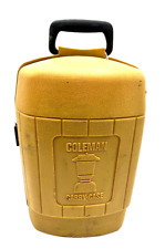 Vintage Coleman Lantern Clamshell Hard Plastic Carry Case Yellow 3-78--USA Made picture