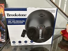 Brookstone B-FMS-1000HJ FS1 Shiatsu Foot Massager w/ Heat - Black On Black NEW picture