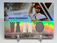 Adam Wainwright 2015 Topps Triple Threads WAINO Jersey Patch Relic #'D /27 SEPIA picture