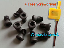 US 12pc M1.6 2 2.2 2.5 3 3.5 4 4.5 5 Insert Torx Screw for Carbide Inserts Lathe picture