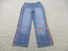 VINTAGE Phat Farm Jeans Mens 34 Blue Denim Baggy Y2K Skater Hip Hop  34x32 picture