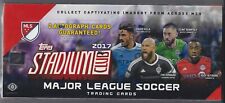 2017 Topps Major League Soccer Stadium Club - Factory Sealed Hobby Box - New picture
