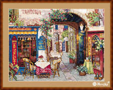Merejka Counted Cross Stitch Kit Cafe in Verona K-161 picture
