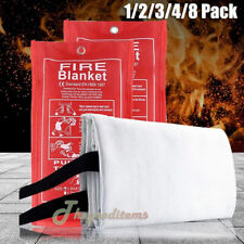 Prepared Emergency Fire Blanket Fiberglass Blanket 39''x39'' Retardant Blankets picture