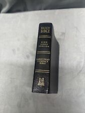 KJV HOLY BIBLE Compact Edition Large Print King James Version Colored Maps Nice picture