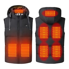 Heated Vest Winter Body Warm Electric USB Jacket Men Women Thermal Heating Coat picture