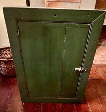 primitive wall cabinet picture
