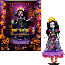 Monster High Doll,Skelita Calaveras Dia De Muertos，with Skull & Marigold Details picture