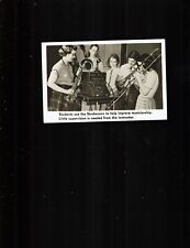 RPPC Elkhart, IN Indiana Students use the 6T-3 STROBOCONN Music Educator u-1955 picture