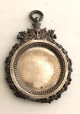 VINTAGE ENGLISH Sterling Silver  Medal/ Pendant/ Award  Hallmarked picture