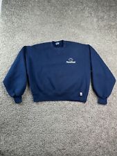 VINTAGE 90s Penn State Nittany Lions Sweatshirt Womens Large Blue Crewneck FLAW picture