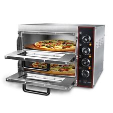 Commercial Countertop Pizza Oven Double Deck Pizza Marker for 16