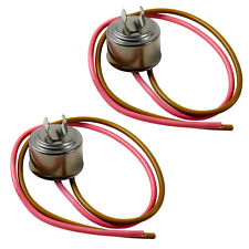 2-Pack HQRP Bimetal Refrigerator Defrost Thermostat for Whirlpool WP4387503 picture