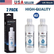 2 Pcs Replacement Refrigerator Refresh Ice Water Filter LG LT1000P ADQ747935 US picture