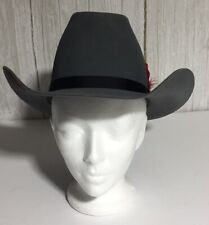Vintage Dobbs West Size 6 7/8 Cowgirl Hat, Ernts’s Saddlery, Sheridan Wyoming picture