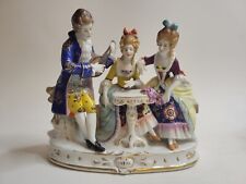 Vintage Dresden Musical Trio Porcelain 8