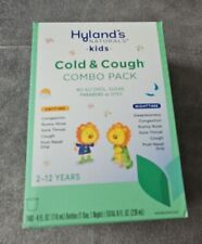 Hyland's Kids  Cold n Cough Day Night Combo Pack  Age 4-12 Grape exp 11/24 picture