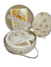 Vintage General Electric Medallion Hair Dryer GE Portable Soft Bonnet w/ Case picture