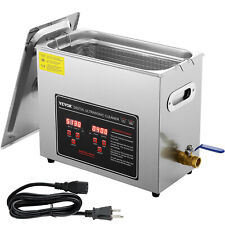 VEVOR 6L Ultrasonic Cleaner with Timer Heating Machine Digital Sonic Cleaner picture