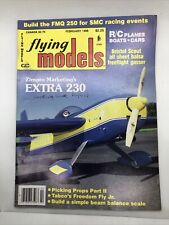 Vintage Flying Models Magazine Feb 1988 picture