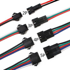 2pin 3pin 4pin 5pin Male Female Extension 22AWG LED Strip JST SM Plug Connector picture