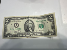 2003 -rare 2 two dollar bill green  picture