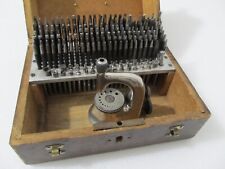 Vintage Correcta Watchmaker Staking Tool Set - 172 Punches & 29 Stumps  JAPAN picture