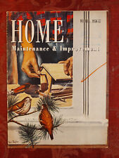 Home Maintenance and Improvement Magazine Winter 1956 1957 Basements picture