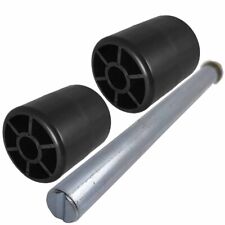 2Pk Deck Roller With Shaft Rod for John Deere M113955 M41644 M111134 GT GX LX picture