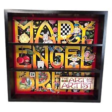 Mary Engelbreit Wall Shelf Shadow Box The Art Dog Teapot  3 Tier 6 Hooks ME Ink  picture