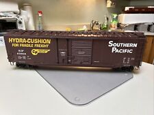 USA Trains 50’ Hydra Cushion Southern Pacific Box Car, G Scale, Steel Wheels picture