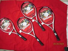 Four Wilson Federer Team Tennis Raquets ( That is total of 4, these are new) picture