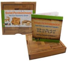Solid Pentominoes - Wooden Brain Teaser Puzzle picture